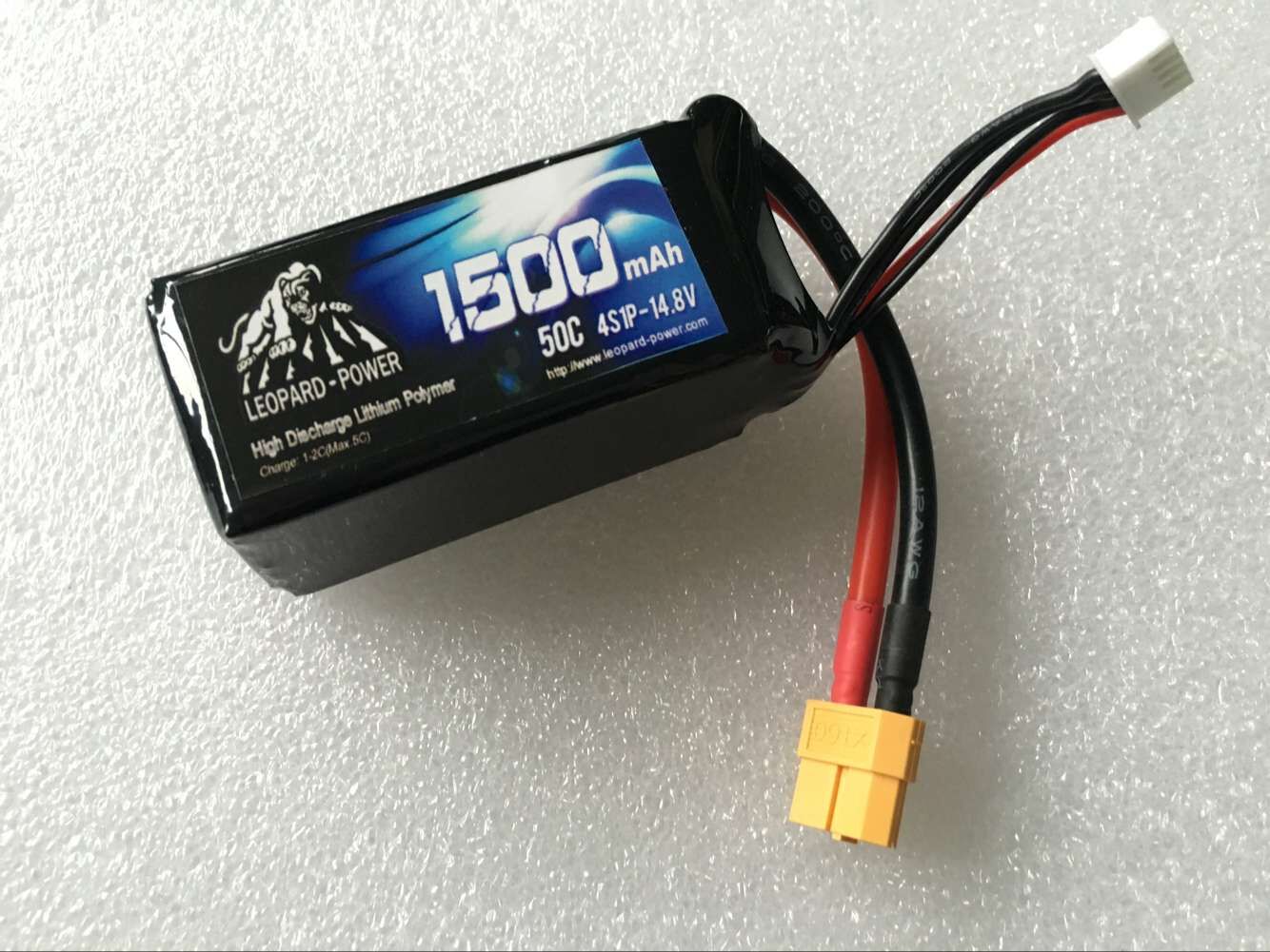(image for) Leopard Power 1500mAh 20C 3S LIPO size: 23*34*72mm